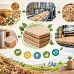 Behind the Scenes: How Raw Agricultural Waste Becomes a Load-Bearing Board