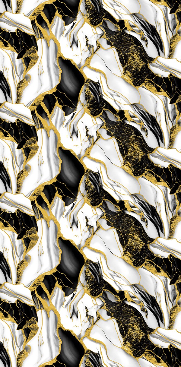 VM- 3018 BLACK CRYSTAL MARBLE